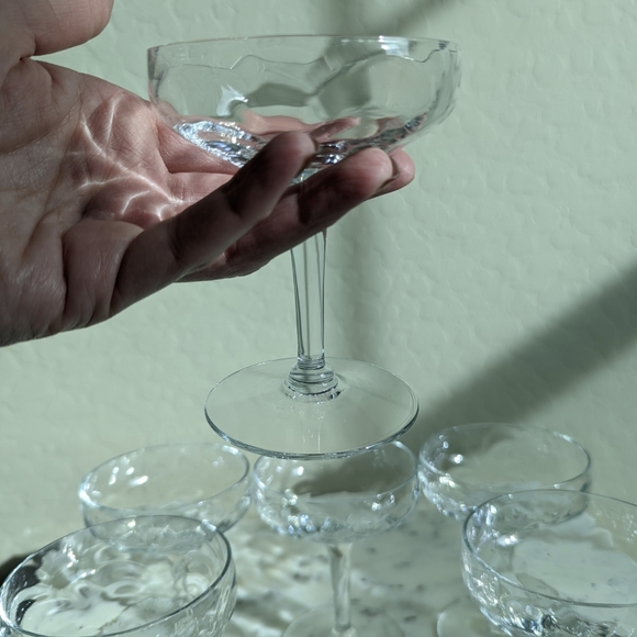 Other - Set of 6 Champagne Saucers